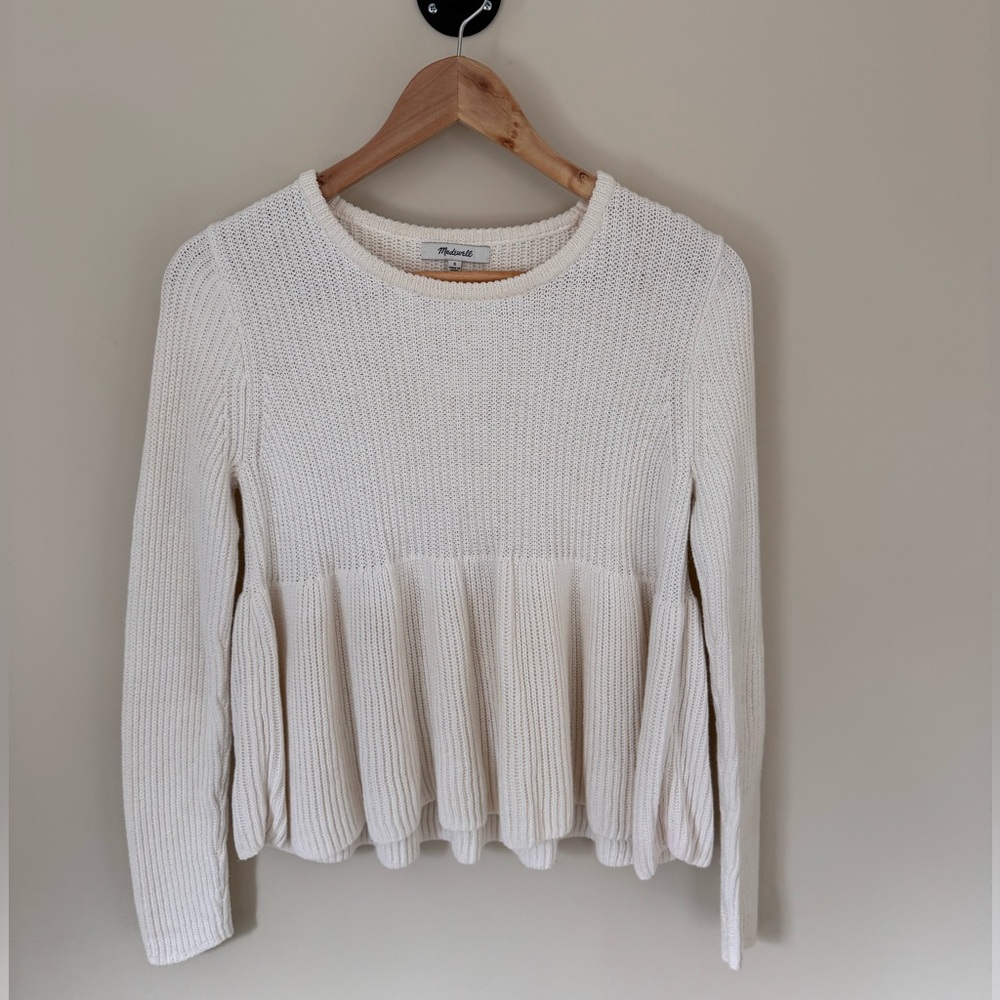 Madewell cream sweater